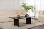 Nordure Sabin Mesa de Café Madera Negra